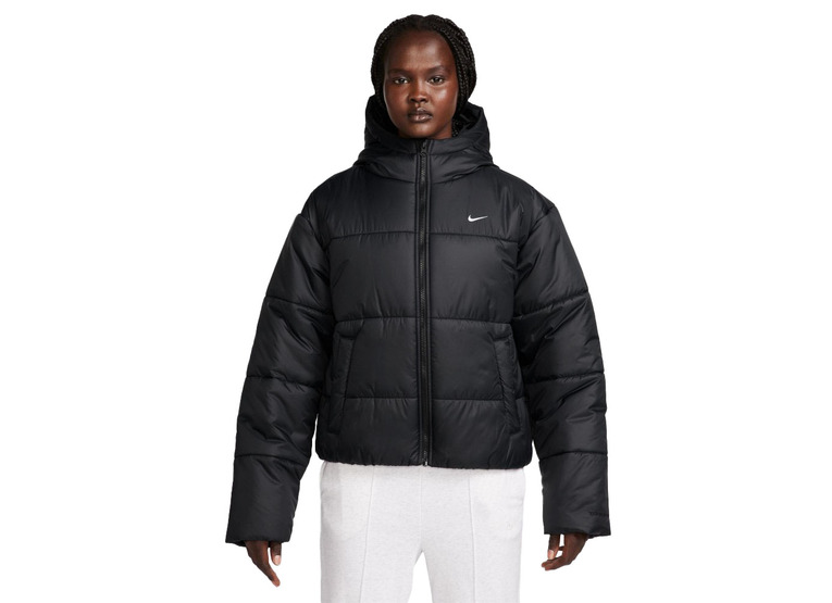 Nike Sportswear Classic Puffer therma-FIT winterjas zwart dames