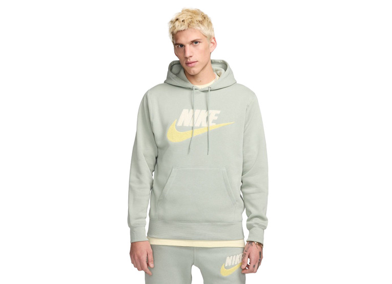 Nike Club fleece hoodie jade horizon heren