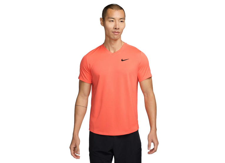 NikeCourt Dri-FIT Victory T-shirt light wild mango heren