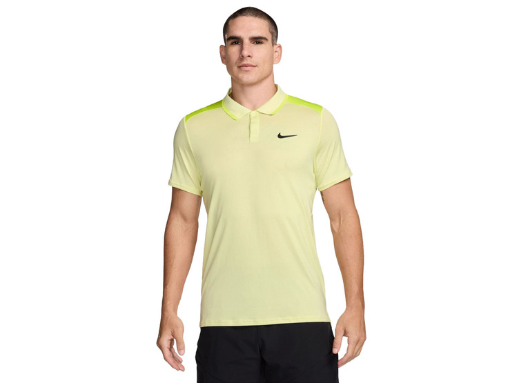 NikeCourt Advantage Dri-FIT tennispolo life lime heren