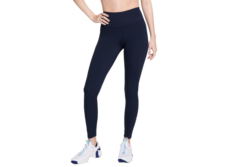 Nike One legging met hoge taille obsidian dames