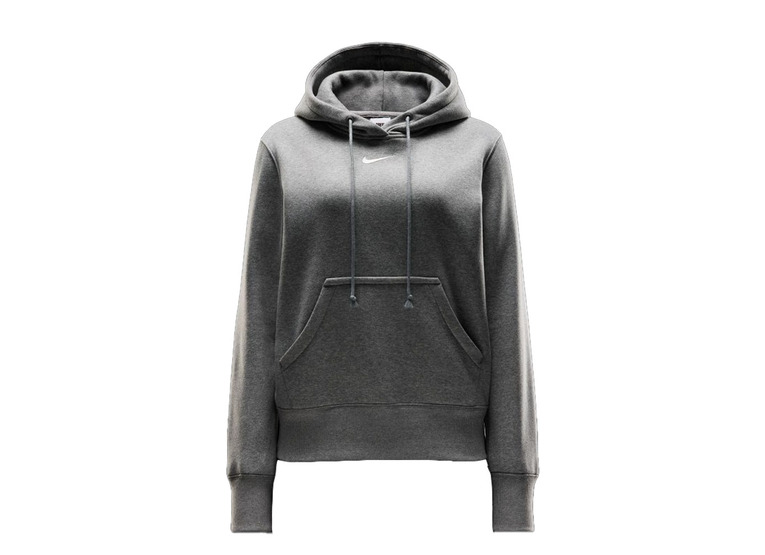 Nike Sportswear Phoenix fleece hoodie grijs dames