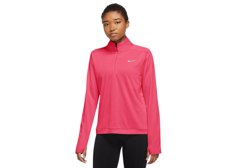 Nike Dri-FIT Pacer half zip sweatshirt roze dames