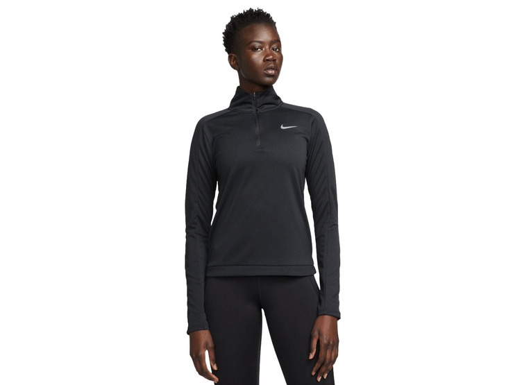 Nike Dri-FIT Pacer half zip sweatshirt zwart dames