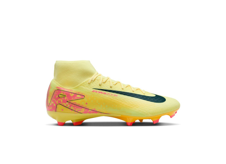 Nike Mercurial Superfly 10 academy KM FG/MG voetbalschoen light laser orange/navy