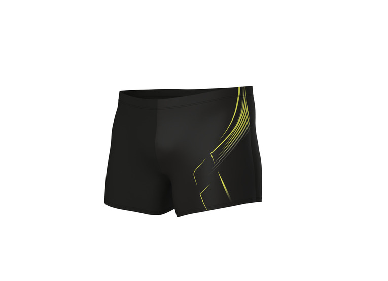 Arena Dive Swim Short black/soft green heren