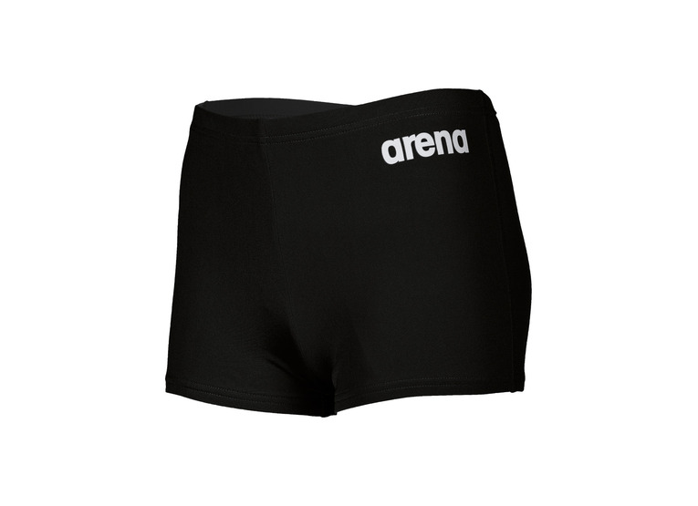 Arena Team Swim Short Solid zwart/white KIDS