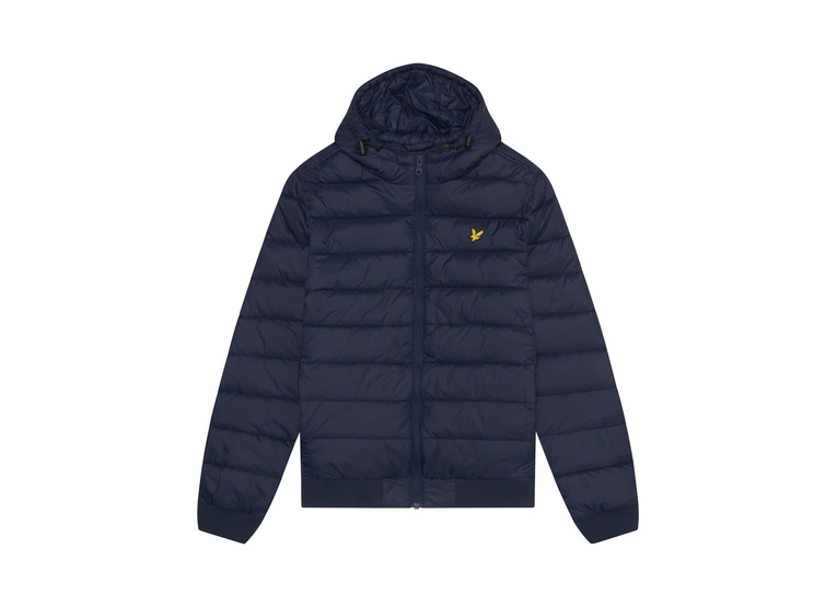 Lyle & Scott wadded jacket dark navy heren