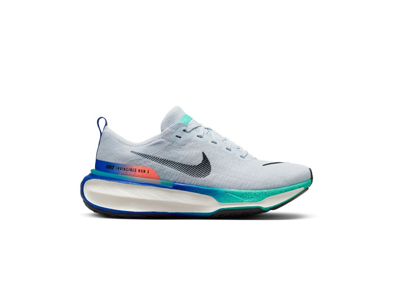 Nike Invincible 3 loopschoen pure platinum/bright mango/cool mint/zwart heren