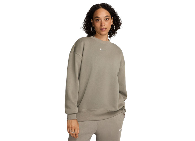 Nike Sportswear Phoenix fleece oversized sweatshirt light army dames