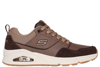 Skechers Uno retro one sneaker bruin heren