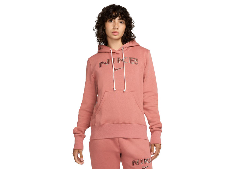 Nike Sportswear Phnx fleece hoodie roze dames