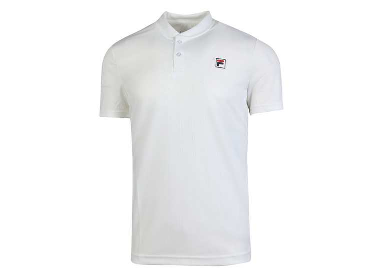 Fila Addison tennispolo wit heren