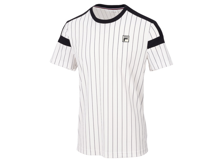 Fila Stripes Jascha T-shirt wit/zwart heren