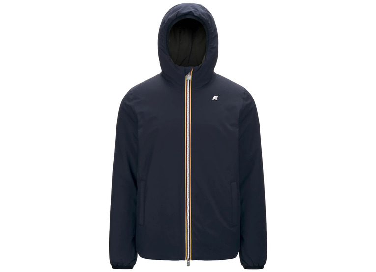 K-Way Jack St Warm omkeerbare winterjas donkerblauw/donkergroen heren