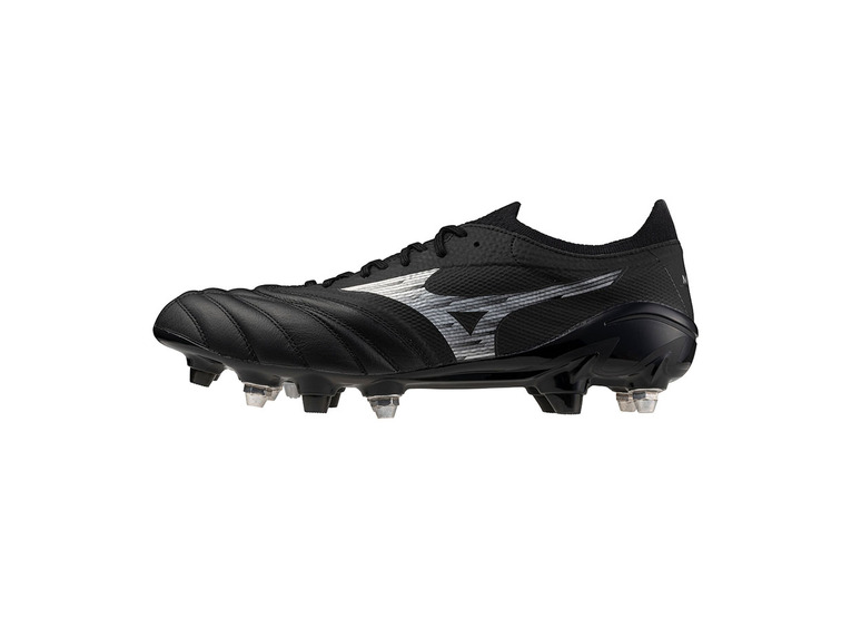 Mizuno Morelia Neo IV beta elite mix SG voetbalschoen zwart/galaxy/zilver