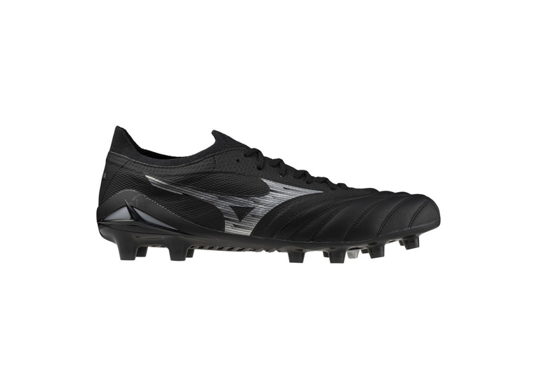 Mizuno Morelia Neo IV Beta elite FG voetbalschoen zwart/galaxy silver