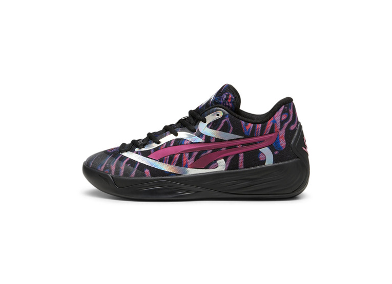 Puma Stewie 2 cherry on top basketbalschoen zwart/mauced out/magenta gleam dames