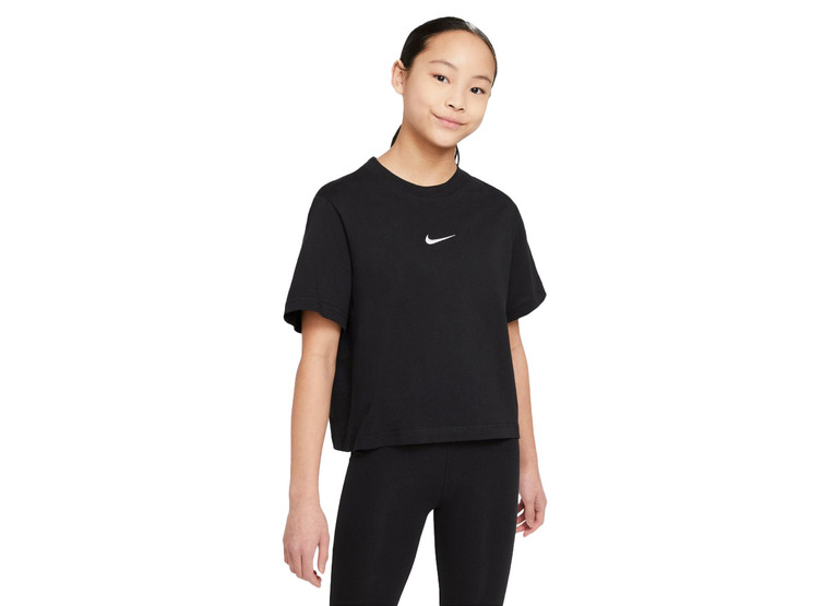 Nike Sportswear T-shirt zwart meisjes