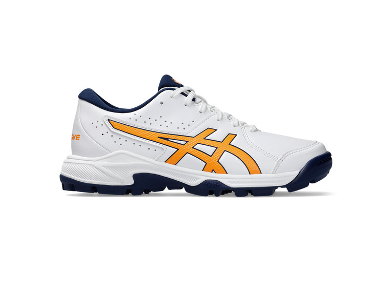 Asics Gel-Peake 2 GS hockeyschoen wit/stadium orange KIDS