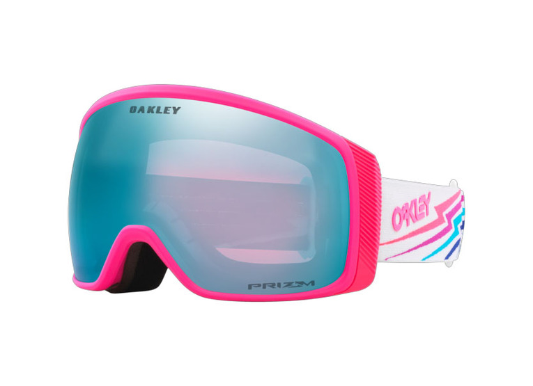 Oakley Flight Tracker M goggle white bold/prizm snow sapphire iridium unisex