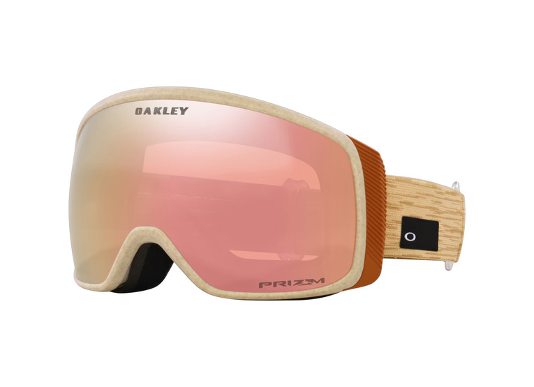 Oakley Flight Tracker M goggle curry stone/prizm snow rose gold iridium unisex