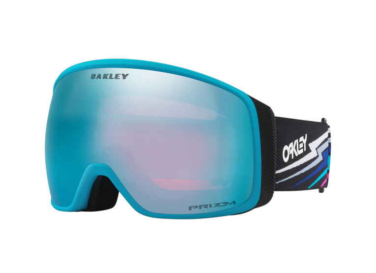 Oakley Flight Tracker L goggle black bolt/ prizm snow sapphire iridium unisex