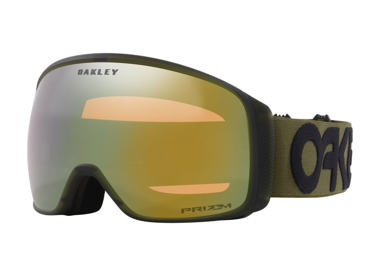 Oakley Flight Tracker L goggle mat donker geborsteld/prizm salie goud iridium unisex