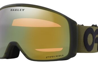 Oakley Flight Tracker L goggle mat donker geborsteld/prizm salie goud iridium unisex