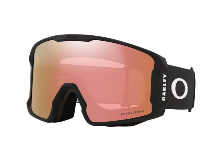 Oakley Line Miner L goggle mat zwart/prizm rose gold iridium unisex