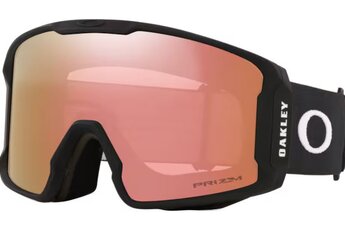 Oakley Line Miner L goggle mat zwart/prizm rose gold iridium unisex