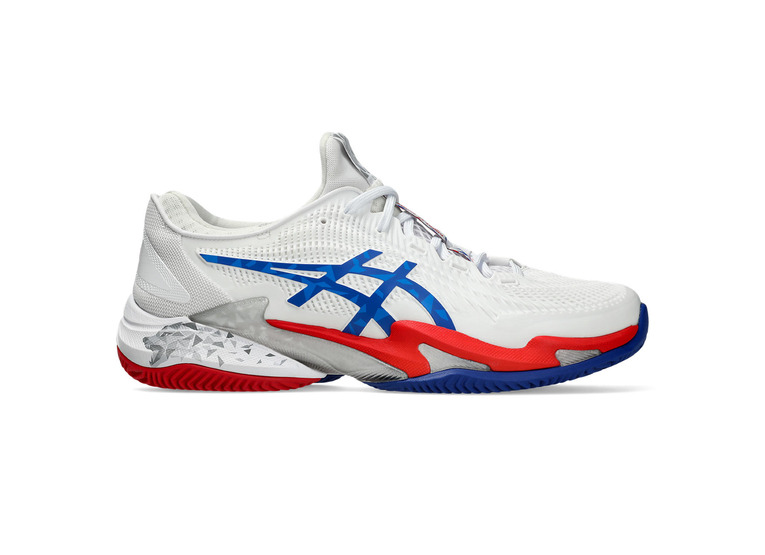 Asics Court FF 3 Novak Clay tennisschoen wit/asics blue heren