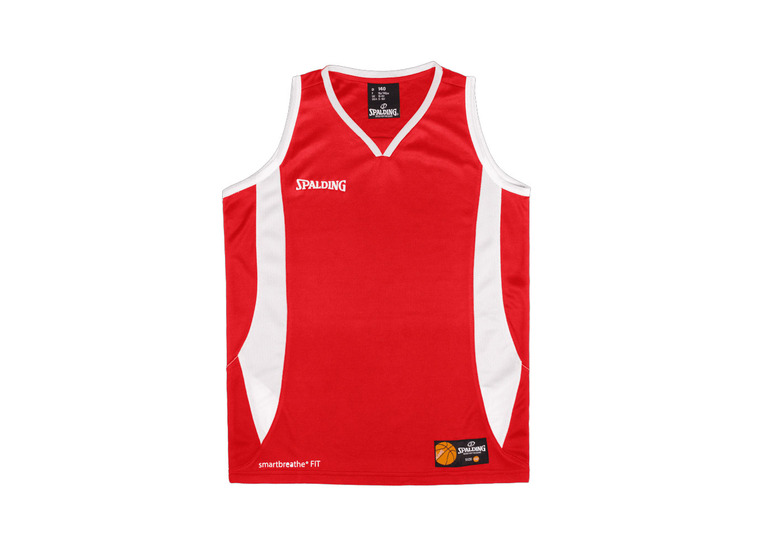 Spalding Jam tanktop rood/wit dames