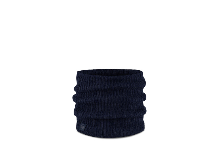 Buff gebreide & fleece halswarmer rutger midnight unisex