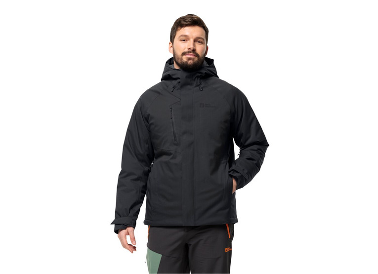 Jack Wolfskin Troposphere ins winterjas zwart heren