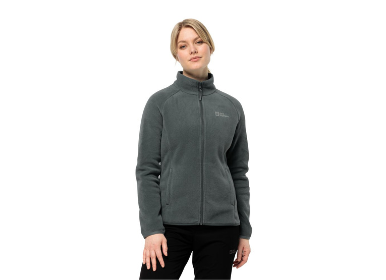 Jack Wolfskin Moonrise FZ fleece jack slate green dames