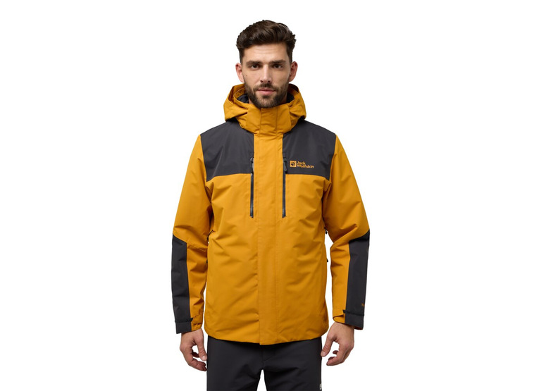 Jack Wolfskin Jasper 3in1 jacket safflower heren