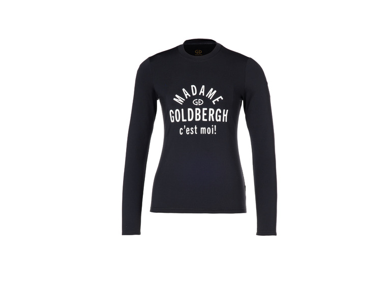 Goldbergh madame long sleeve T-shirt zwart dames