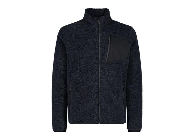 CMP Highloft gem?leerde fleece titanio/zwart heren