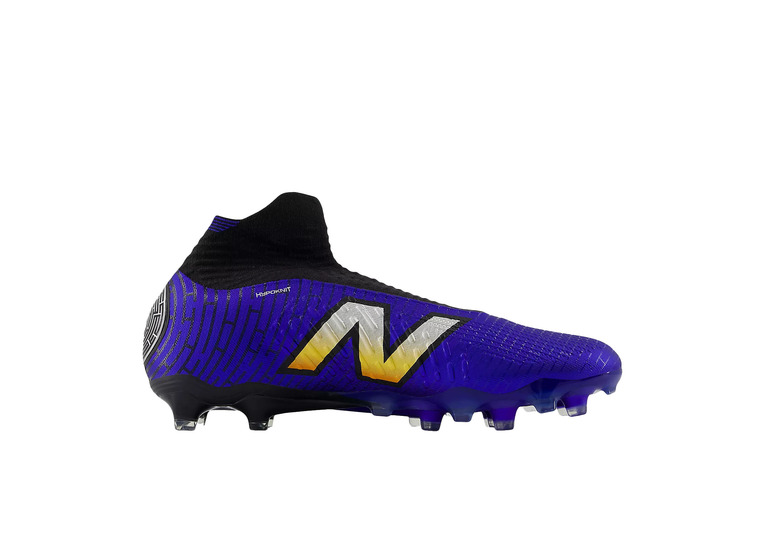 New Balance Tekela Pro FG V4+ voetbalschoen infinity blue/metallic silver/zwart