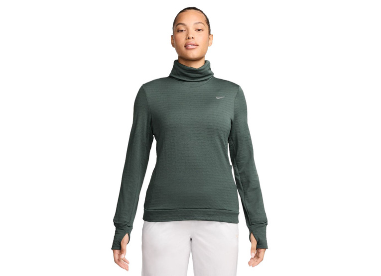 Nike Therma-FIT Swift turtleneck top vintage green dames