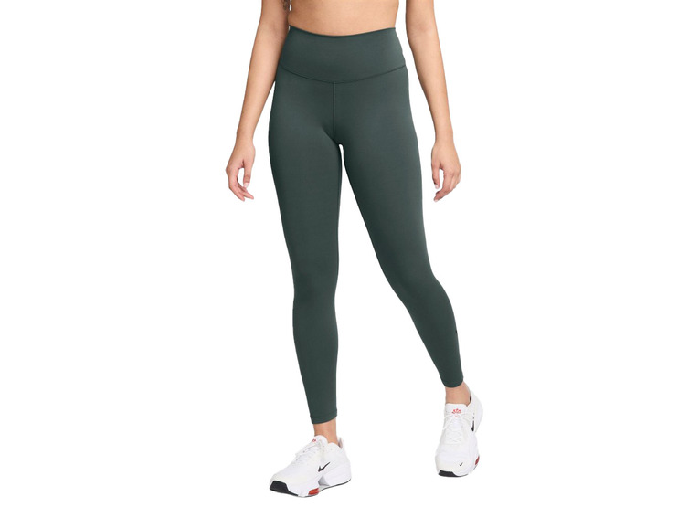 Nike One legging met hoge taille vintage green dames