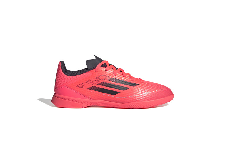 Adidas F50 League IN Voetbalschoen turbo/aurora zwart KIDS