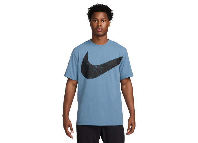 Nike Hyverse Swoosh Dri-FIT T-shirt blauw heren