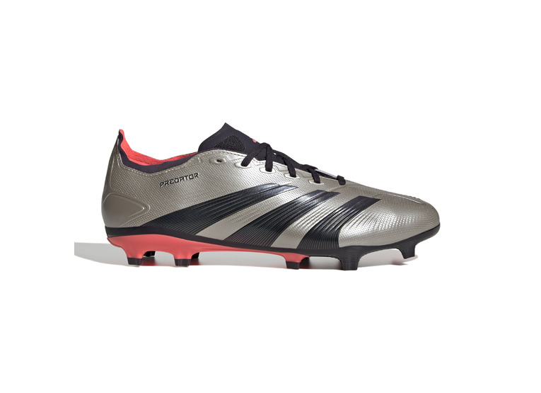 Adidas Predator League FG voetbalschoen platinum metallic/aurora zwart/turbo