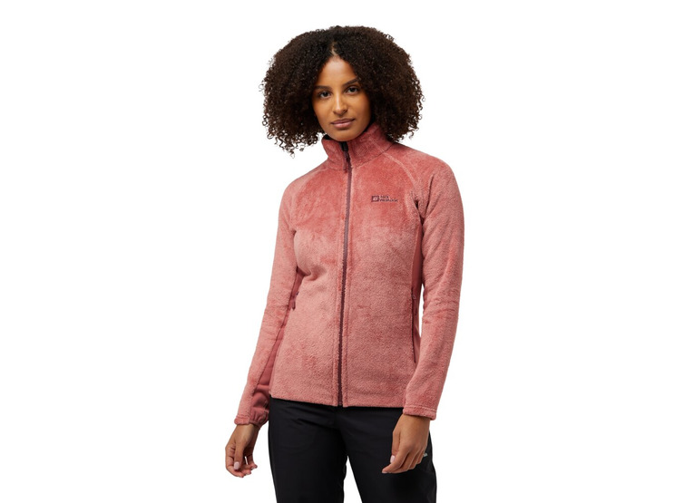 Jack Wolfskin Rotwand FZ fleece jack mineral red dames