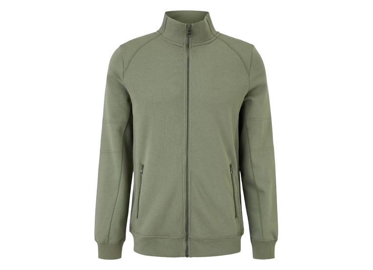 Joy Raphael FZ sweatjack smoky green heren