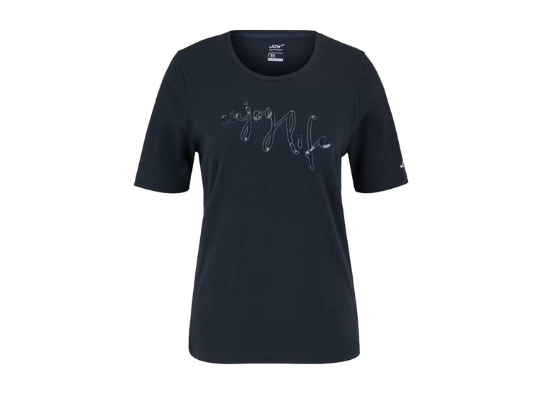 Joy Bella T-shirt nachtblauw dames