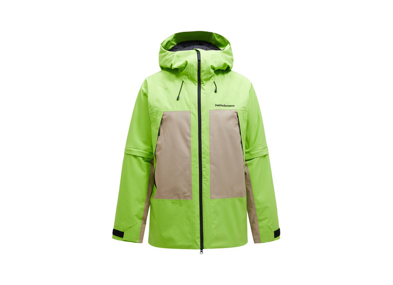 Peak Performance edge insulated skijas stand out green/beige heren