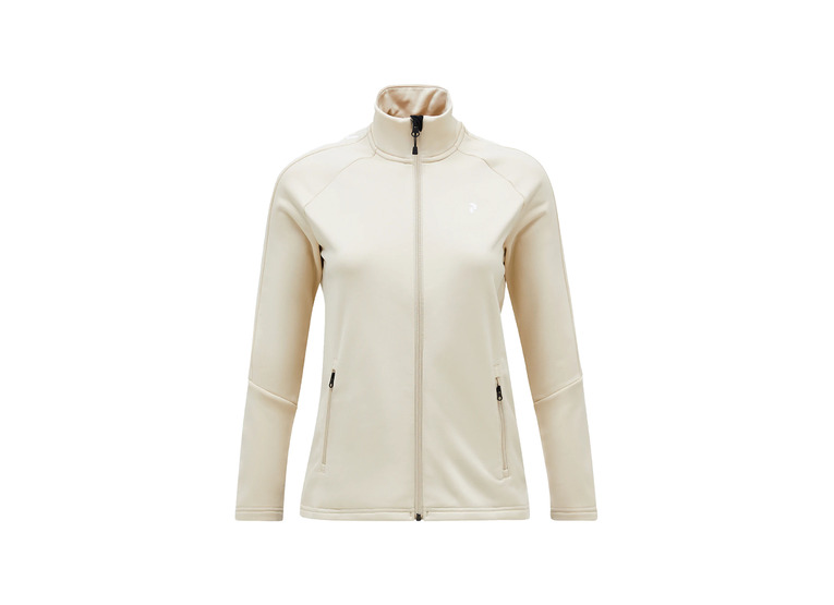 Peak Performance Rider Zip jacket sand fog dames